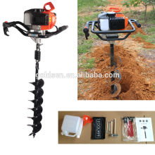 52cc 1700w Handheld Post Hole Digger Earth Soil Hole Drilling Machine Portable Manual Ground Drill
